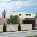 projekt domu Alzbetin dvor